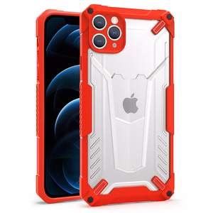 Tel Protect Hybrid Suojakuori iPhone 13 Pro Max:lle punainen
