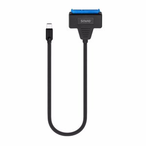 SAVIO AK-69 sovitin USB-C 3.1 Gen 1 (U) – SATA (N) 2,5″ asemille