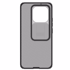 Nillkin CamShield Pro -suojakuori Xiaomi 15T -mallille, läpikuultava musta