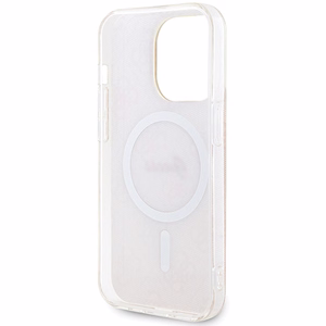 Guess IML 4G MagSafe Suojakuori iPhone 15 Pro:lle - vaaleanpunainen