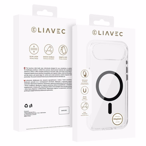 Liavec Pure Suojakuori iPhone 17 Air:lle musta