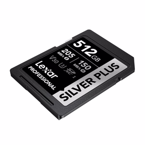 Lexar Professional SILVER PLUS SDXC 512 GB -muistikortti