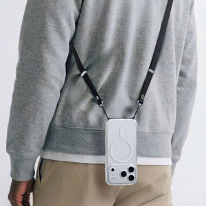 SPIGEN DA30L LANYARD STRAP CROSSBODY musta