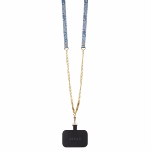 Guess GUHCP15LP4TDSCPB iPhone 15 Pro 6,1 sininen/sininen kovakuori Crossbody 4G Metal Logo