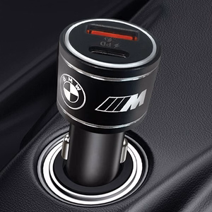 BMW laturi BMCCMUSBCK PD-QC 3.0 20W pikalaturi musta/musta M Edition