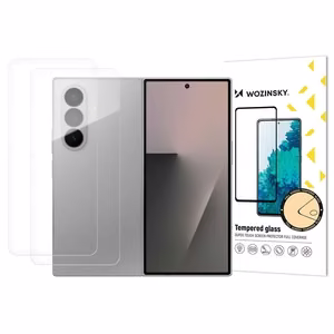 Wozinsky TPU Full Body Näytönsuoja Samsung Galaxy Z Fold 7:lle, 2 kpl setti