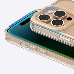 AmazingThing Titan Pro Mag Suojakuori magneettisella renkaalla iPhone 16 Pro:lle - Rose Gold