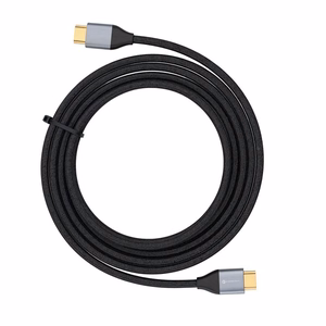 Forcell DisplayPort 2.1 -kaapeli, 16K/60 Hz, 8K/120 Hz, 4K/240 Hz, HDR, Ethernet, G-SYNC/FreeSync, 80 Gbit/s, 2 m – musta