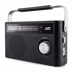 JVC RA-E315B – kannettava radio, musta