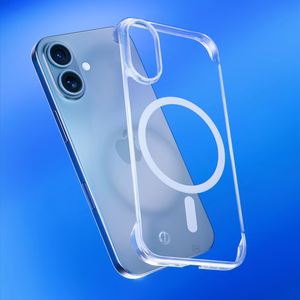 3mk Just20g MagCase Suojakuori iPhone 16:lle - läpinäkyvä