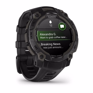 Älykello Instinct 3 AMOLED/musta/musta 010-02936-00 GARMIN