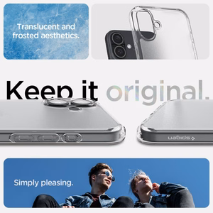 Spigen Ultra Hybrid Suojakuori iPhone 16 6,1 huurrekirkas