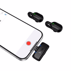 Langaton solmiomikrofoni Hoco L27, USB C, musta