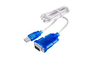 USB 2.0–RS232-muunninkaapeli, DB9-uros