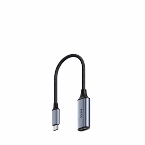 Cudy UH401 USB-grafiikkasovittimen harmaa, hopeinen