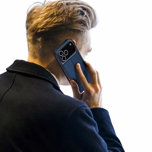 Dux Ducis SKIN PRO lompakkosuojakuori iPhone 17 Pro sininen