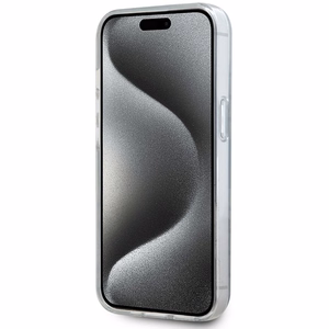 DKNY IML Mono ja Raita MagSafe Suojakuori iPhone 15/14/13:lle - musta