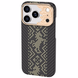 Musta Benks Magnetic Armor Air Knight kevlar- ja metallikehyksinen suojakuori (C.K.FL.AP.GD.X073) malleihin iPhone 18 Pro Max / iPhone 17 Pro Max