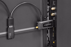 DVB-T2 HEVC H.265 -miniviritin HDMI-liittimellä