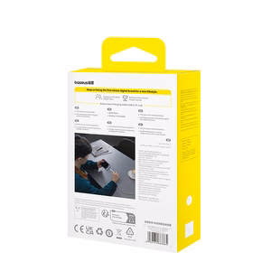 Baseus Gem USB-A – Lightning 2.4A pikalaauskaapeli 2 m, valkoinen