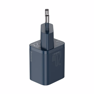 Baseus Super Si Pikalaturi 1C 20W USB-C-kaapelilla Lightning-liittimeen 1 m sininen
