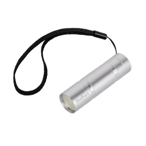 Aluminium COB flashlight, 1 W