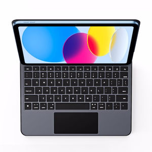 Dux Ducis MK -sarjan näppäimistökotelo iPad 10" (2022) / iPad 11" (2025) -malleille, musta