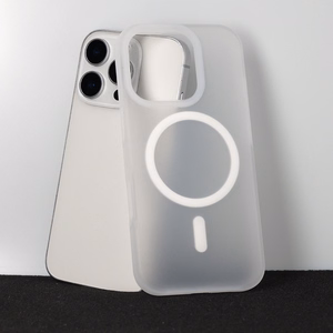 Tel Protect Mist Matte Magsafe Case for Iphone 16 Pro transparent