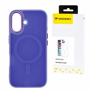 Wozinsky Fashion Suojakuori MagSafella Samsung Galaxy S24 FE:lle - violetti