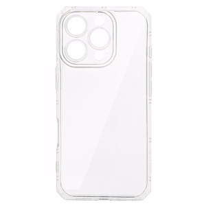 Armor Antishock Suojakuori iPhone 16 Pro:lle - läpinäkyvä