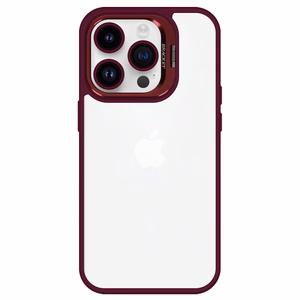 Tel Protect Kickstand Suojakuori + kameralasi iPhone 13 Pro Maxlle burgundy
