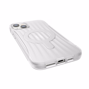 Raptic X-Doria Clutch Kotelo iPhone 14 Plus MagSafe takakansi läpinäkyvä