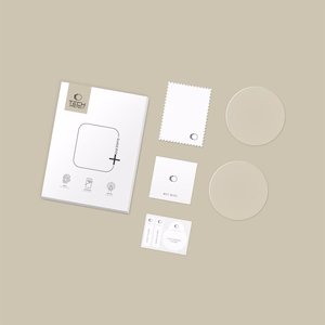 Tech-Protect Glass Fit+ 2 kpl Karkaistu lasi Samsung Galaxy Watch 8 40mm:lle - Läpinäkyvä