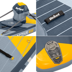 REBEL ACTIVE PRO Touring SUP-lautasarja, 381 x 81 x 15 cm