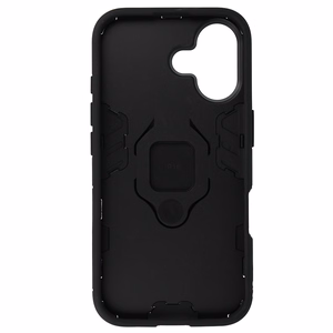 Ring Armor Suojakuori iPhone 16 Plus:lle - musta