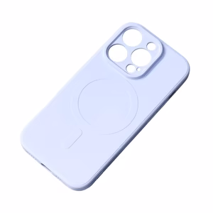 MagSafe-yhteensopiva silikonikuori iPhone 15:lle Silicone Case - sininen