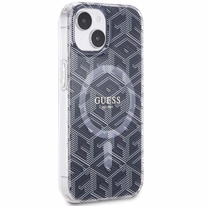 Guess IML GCube MagSafe case for iPhone 15 / 14 / 13 - black