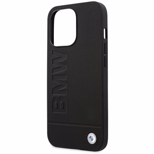 BMW Signature Logo Jälki MagSafe Case iPhone 14 Pro Max - musta - musta