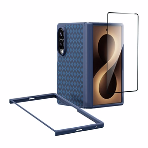 Benks Magnetic Armor Grid Pro Grand Combo -suojakuori Samsung Galaxy Z Fold 8:lle, sininen (C.K.FL.SA.BE.C060)