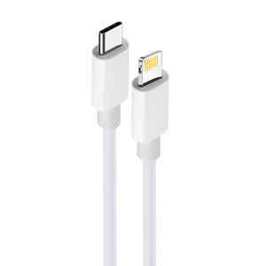 Maxlife MXUC-05 cable USB-C - Lightning 2,0 m 20W white