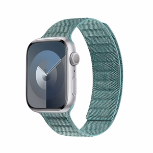 Crong Melange magnetic strap for Apple Watch 38 / 40 / 41 mm and 42 mm (Series 10 / 11), turquoise melange
