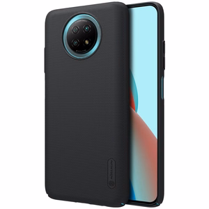 Nillkin Super Frosted Shield vahvistettu tapaus kansi Xiaomi Redmi Note 9T 5G musta