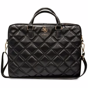 Guess 4G Quilted laukku 16 tuuman kannettavalle - musta
