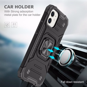 Nitro-suojakuori mallille iPhone 17 Pro Max / 18 Pro Max – musta