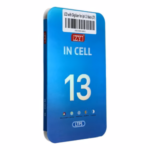 LCD-näyttö iPhone 13 digitoijalla musta (ZY-LTPS) IC Transferable