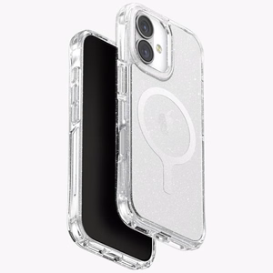 Uniq LifePro Xtreme Magclick Lataussuojakuori iPhone 17:lle - Läpinäkyvä-Glitter