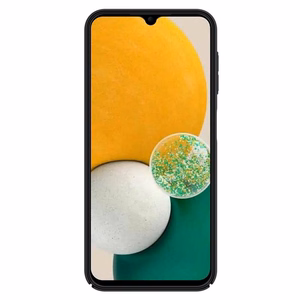 Nillkin Super Frosted Shield Suojakuori Samsung Galaxy A14 5G / Galaxy A14:lle musta