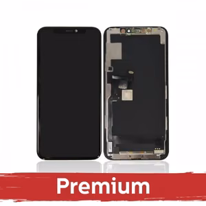 LCD-näyttö yhteensopiva iPhone 11 Pro musta (Hard OLED / Premium) /*Removable IC*/