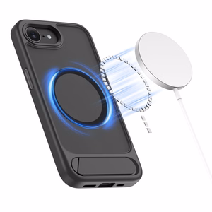 Tech-Protect MagRack MagSafe Suojakuori iPhone 16e / 17e:lle musta