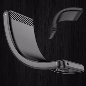 Carbon Case Joustava kansi Realme 9 Pro musta